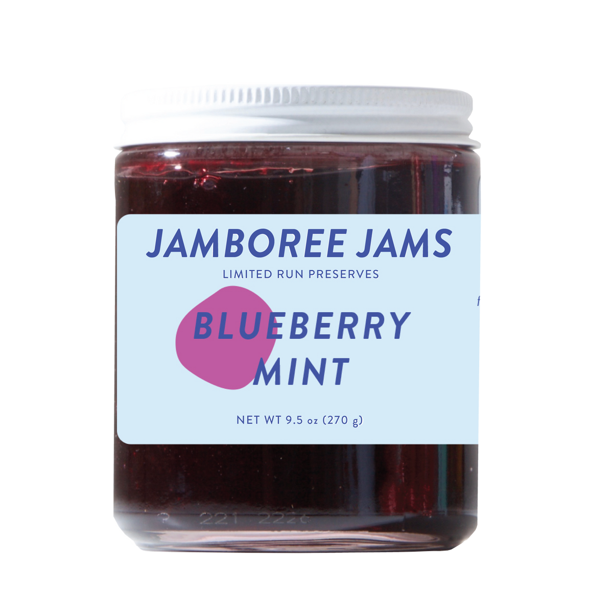 Blueberry Mint Jam | Jamboree Jams