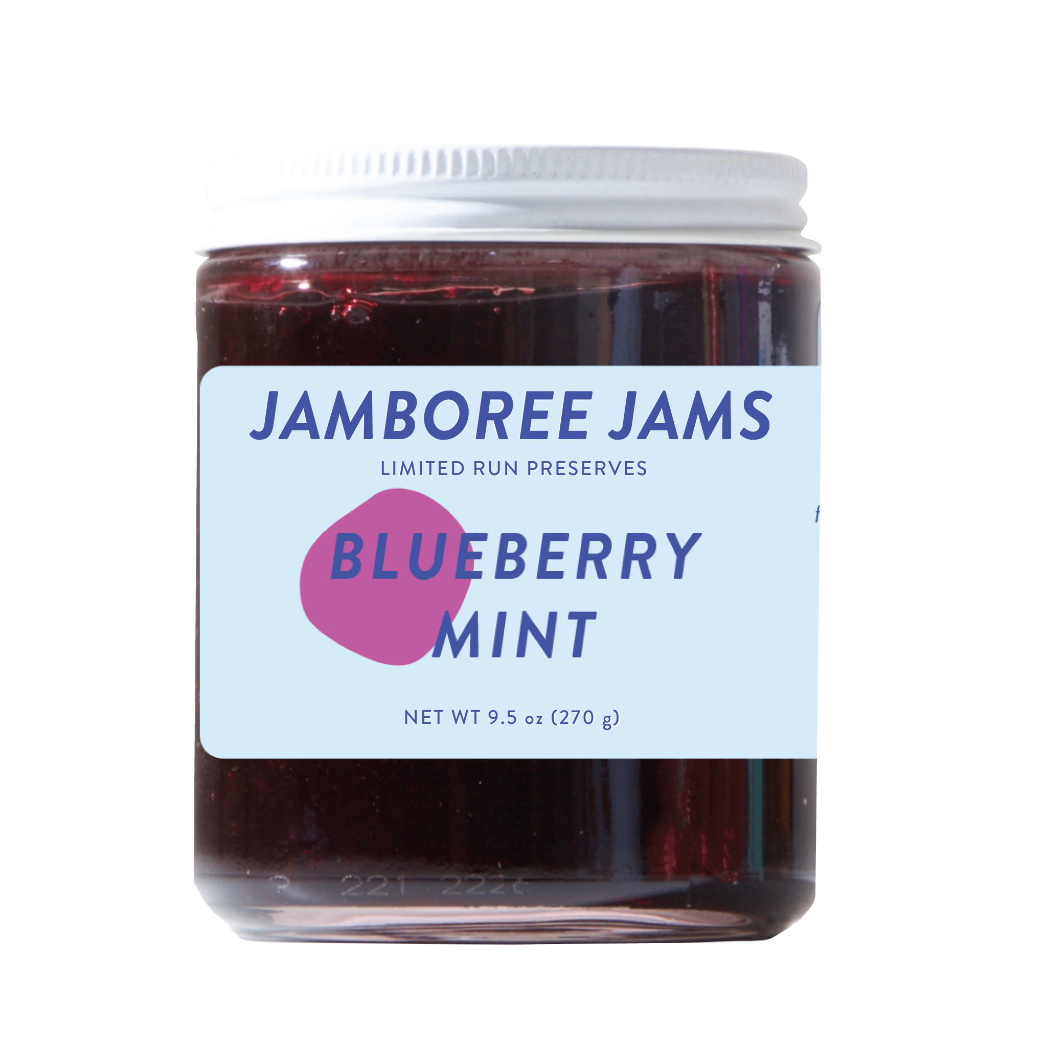 Blueberry Mint Jam