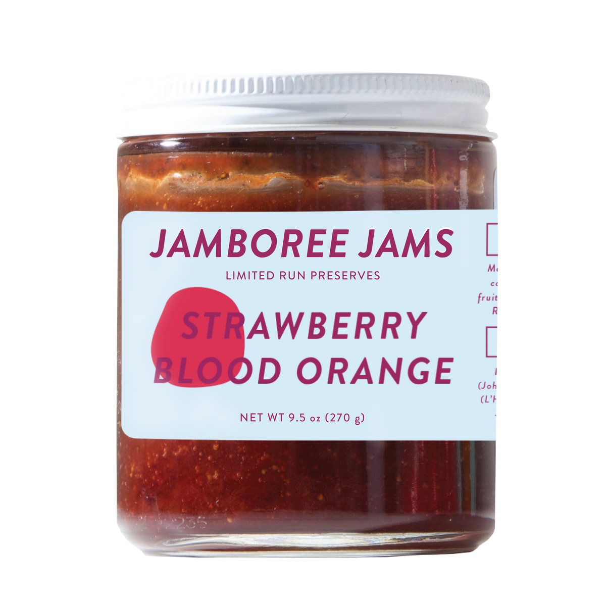 Strawberry Blood Orange Jam Jamboree Jams