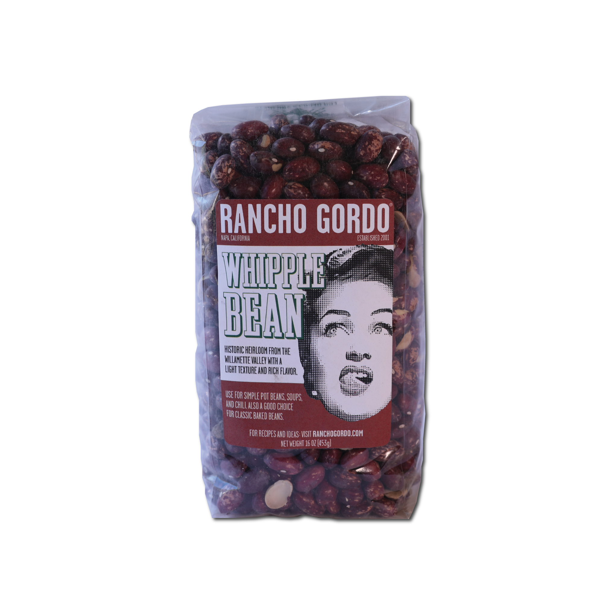 Rancho Gordo Whipple Bean