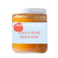 Peach Rose Geranium Jam