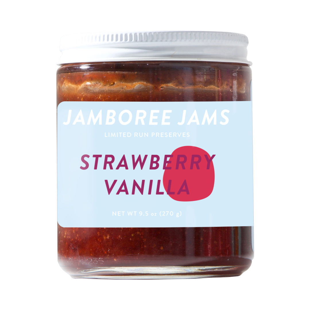 Strawberry Vanilla Jam Jamboree Jams